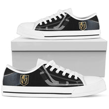 Load image into Gallery viewer, Artistic Scratch Of Vegas Golden Knights Low Top Shoes