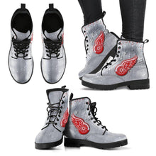 Load image into Gallery viewer, Detroit Red Wings Leather Boots