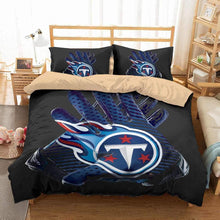 Load image into Gallery viewer, 3D Customize Tennessee Titans Bedding Set Duvet Cover Set Bedroom Set Bedlinen