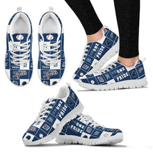 Load image into Gallery viewer, Colorful Pride Flag Detroit Tigers Sneakers