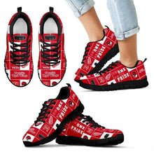 Load image into Gallery viewer, Colorful Pride Flag Detroit Red Wings Sneakers