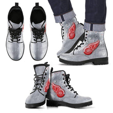 Load image into Gallery viewer, Detroit Red Wings Leather Boots