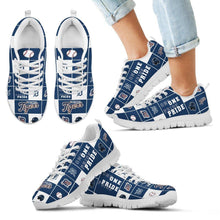Load image into Gallery viewer, Colorful Pride Flag Detroit Tigers Sneakers