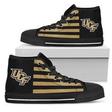 Load image into Gallery viewer, American Flag UCF Knights High Top Shoes