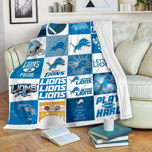 Detroit Lions Premium Blanket