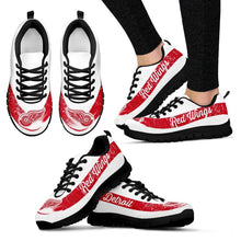 Load image into Gallery viewer, Cool Line Logo Detroit Red Wings Sneakers
