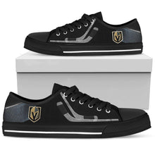 Load image into Gallery viewer, Artistic Scratch Of Vegas Golden Knights Low Top Shoes
