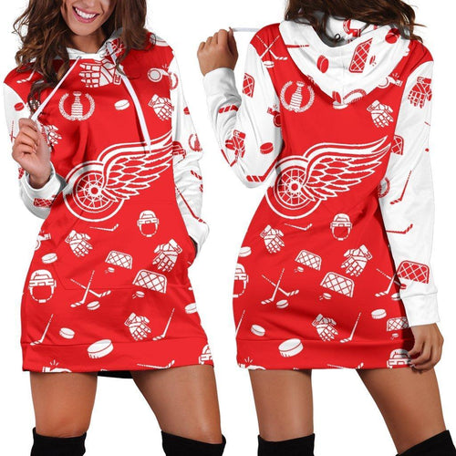 Detroit Red wings Hoodie Dress