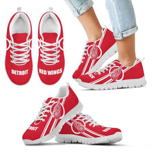 Load image into Gallery viewer, Fall Of Light Detroit Red Wings Sneakers
