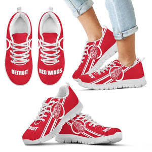 Fall Of Light Detroit Red Wings Sneakers