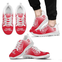 Load image into Gallery viewer, Colorful Unofficial Detroit Red Wings Sneakers
