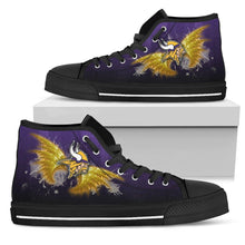 Load image into Gallery viewer, Angel Wings Minnesota Vikings High Top Shoes
