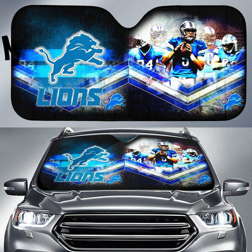 Detroit Lions Auto Sun Shade