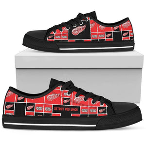 Detroit Red Wings Low Top Shoe