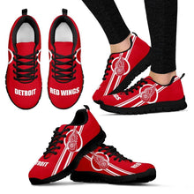 Load image into Gallery viewer, Fall Of Light Detroit Red Wings Sneakers
