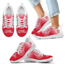 Load image into Gallery viewer, Colorful Unofficial Detroit Red Wings Sneakers
