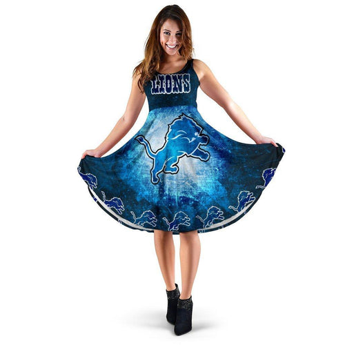 Detroit Lions Midi Dress