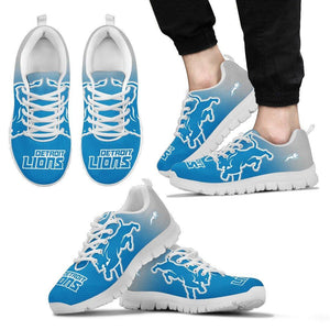 Colorfull Unofficial Detroit Lions Sneakers