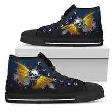 Load image into Gallery viewer, Angel Wings Buffalo Sabres High Top Shoes

