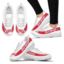 Load image into Gallery viewer, Cool Line Logo Detroit Red Wings Sneakers
