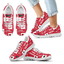 Load image into Gallery viewer, Colorful Pride Flag Detroit Red Wings Sneakers
