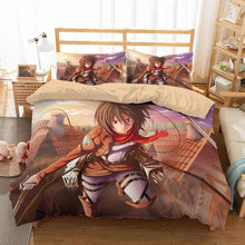 Load image into Gallery viewer, Attack On Titan #2 Duvet Cover Bedding Set TA0307
