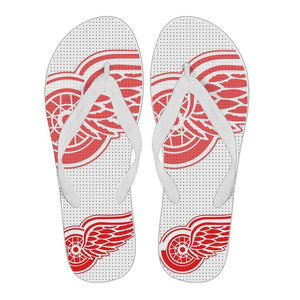 Detroit Red Wings Flip Flops