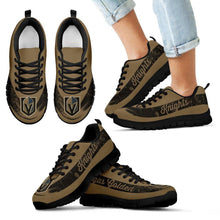 Load image into Gallery viewer, Cool Line Logo Vegas Golden Knights Sneakers
