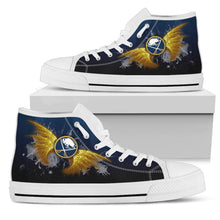 Load image into Gallery viewer, Angel Wings Buffalo Sabres High Top Shoes
