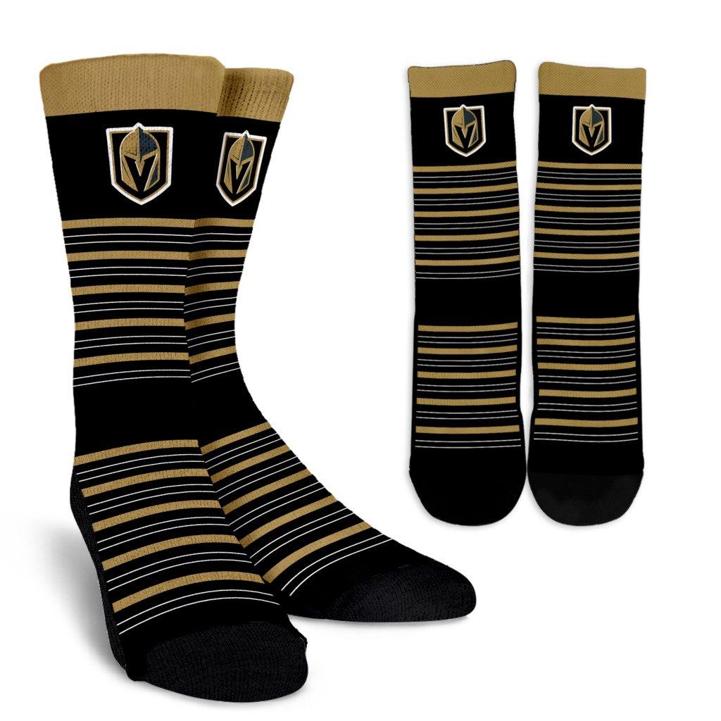 Amazing Circle Charming Vegas Golden Knights Crew Socks