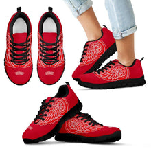 Load image into Gallery viewer, Detroit Red Wings Fan Custom Unofficial Running Shoes Sneakers Trainers Gift

