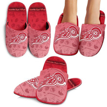 Load image into Gallery viewer, Detroit Red Wings Slippers
