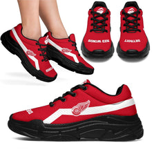 Load image into Gallery viewer, Edition Chunky Sneakers With Line Detroit Red Wings Shoes
