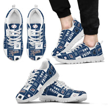 Load image into Gallery viewer, Colorful Pride Flag Detroit Tigers Sneakers
