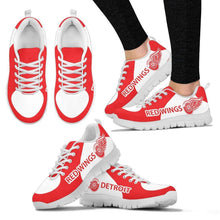 Load image into Gallery viewer, Detroit Red Wings Top Logo Sneakers
